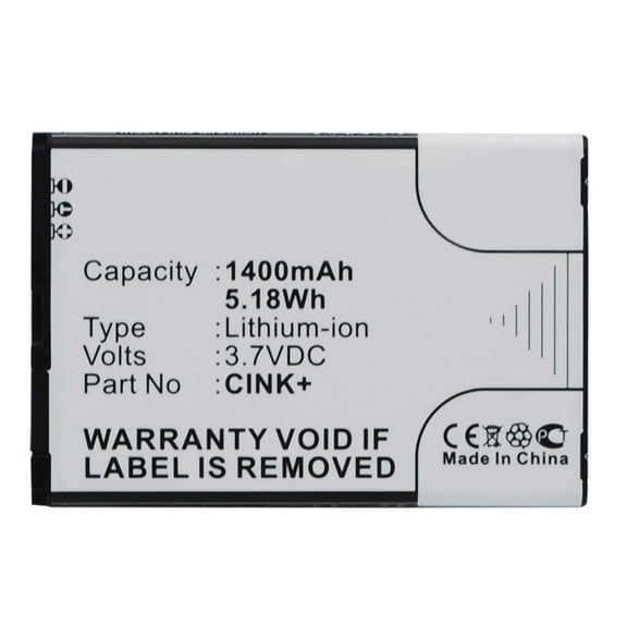 Batteries N Accessories BNA-WB-L3704 Cell Phone Battery - Li-Ion, 3.7V, 1400 mAh, Ultra High Capacity Battery - Replacement for Wiko CINK  Battery
