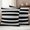 Black, variant on Green Grey Stripe Outdoor Waterproof Pillow Covers, Minimalist Farmhouse Striped Decorative Square Throw Pillowcase Sofa Cushion Sham for Patio/Couch/Chair, 18"x18" 2 Pack