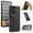 Black, variant on TOP SHE Case for Samsung Galaxy A72, Galaxy A72 Phone Case (6.7 Inch) - Synthetic Leather Protective Case with Card Slot / Kickstand, Slim Fit Lightweight Simple Fashion Cover (Brown)