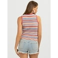 thumbnail image 4 of Jessica Simpson Women's and Women's Plus Kiari Cotton Sweater Tank Top, Sizes XS-4X, 4 of 6