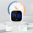 thumbnail image 3 of Aquarium Thermometer, Wireless Digital Aquarium Thermometer Fish Tank Thermometer ±0.18°F High Precision LED HD Display Aquarium Thermometer for Fish Axolotl Turtle Aquatic Pet Plants, 3 of 10