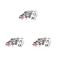 thumbnail image 2 of Bewildely Kids Children Kitchen Toys Set Cooking Cookware Type1, 2 of 6