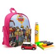 thumbnail image 3 of Sam el Bombero Mochila Escolar para Niños y Niñas, Mochila Infantil Ligera de Alta Calidad, Grande y Duradera ROSA, 3 of 6