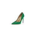 thumbnail image 6 of Steve Madden Vala Green Paris Fashion High Heel Pointed Toe Stiletto Pumps (Green Paris, 7), 6 of 7