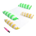 thumbnail image 2 of 2x natación adultos inflable flotador salón flotador piscina hamaca para la Verde y amarillo Zulema flotador inflable para piscina, 2 of 8