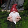 thumbnail image 2 of AZXY Garden Decor Statue,Garden Statues,Garden Ornaments for Outside Garden,Garden Decorations Outdoor Clearance,Resin Gnome Statue, 2 of 7