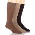 thumbnail image 2 of Calvin Klein Men's 3 Pack Fashion Geometric Socks, Black, Shoe Size 7-12, 2 of 4
