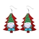 thumbnail image 3 of Xihbxyly Pendientes Navideños de Cuero Ligero con Diseño de Árbol de Navidad. Caja de Regalo de Moda. Estilos Únicos y Hechos a Mano. Ideales para Fiestas, Cumpleaños y Aniversarios. Ideales para Mam, 3 of 3