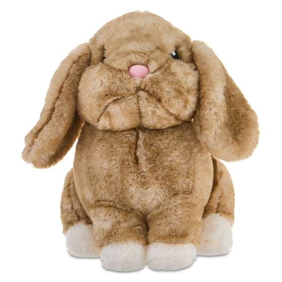 Medium Bunny Plush, Brown, 10.5", Easter by Way To Celebrate