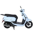thumbnail image 4 of X-Pro Brand New Kauai 150cc Moped Scooter with 12"/10" Aluminum Wheels, Electric/Kick Start! Large LED Lights!, 4 of 6