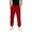 39P-Red, variant on ZXLBBD Boys Casual Jogger Pants with Zipper Ankle Solid Color Sports Sweatpants for Kids Child Playwear Durable Loose Dailywear