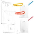 thumbnail image 4 of 4 monederos pequeños de plástico para mujer, con forma de lápiz labial, para llaves, 4 of 7