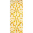 thumbnail image 2 of Safavieh Dip Dye Collection DDY689A Handmade Geometric Watercolor Ivory and Gold Wool Area Rug (2' x 3'), 2 of 10