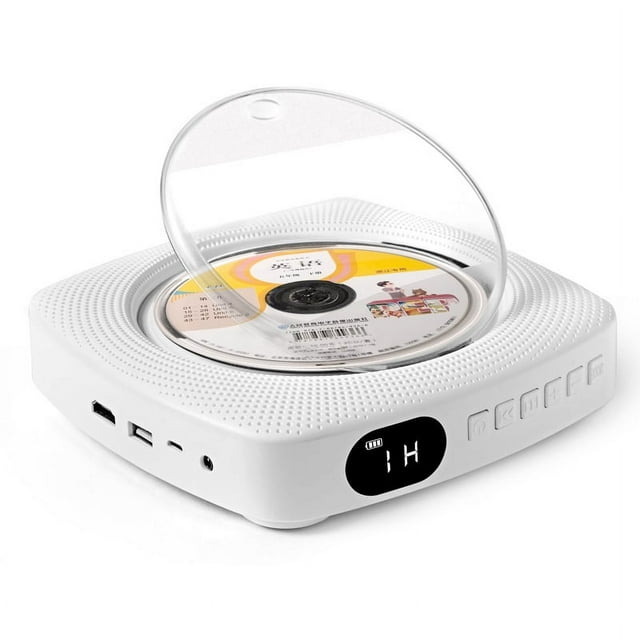 CD player wall-mounted portable home dvd Player Bluetooth English learning CD player