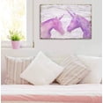 thumbnail image 2 of HFDF Canvas Wall Art Creative Unicorn Poster Giclee Wall Decorations for Living Room High Definition Printed - 10x8inch Framed, 2 of 3