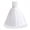 White, variant on IDOPIP Little Big Girl Flower Tulle Bridesmaid Dress Princess Pageant Birthday Party Wedding Formal Floor Long Dance Evening Vintage Lace Maxi Gown 13-14 Years Pink