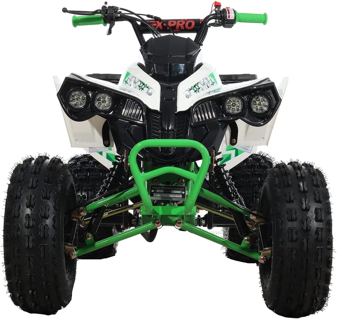 X-Pro Brand New 125cc Gas ATV, Automatic Transmission w/Reverse Electric Start Big 19"/18" Tires