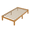 Wood/Twin, variant on Alvantor Solid Wood Platform Bed Frame, Natural Pine, No Box Spring Needed, Underbed Storage – Twin, Full, Queen, King