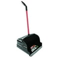Libman 1168 High Power Upright Large Scoop Dust Pan, Plastic, Black