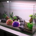 thumbnail image 5 of Nuevo diseño de paisajismo para peceras, decoraciones de plástico para peceras, bolas de flores artificiales y pajares., 5 of 5