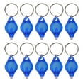thumbnail image 1 of Amdohai 10 Pcs Mini Portable LED Light Flashlight Keychain Ultra Bright Key Ring Emergency Camping Lamp Light Torch, 1 of 8