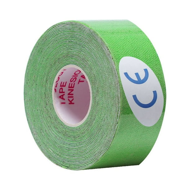 Vendaje deportivo Sonducket cinta elástica de recuperación 2.5 cm x 5 m verde