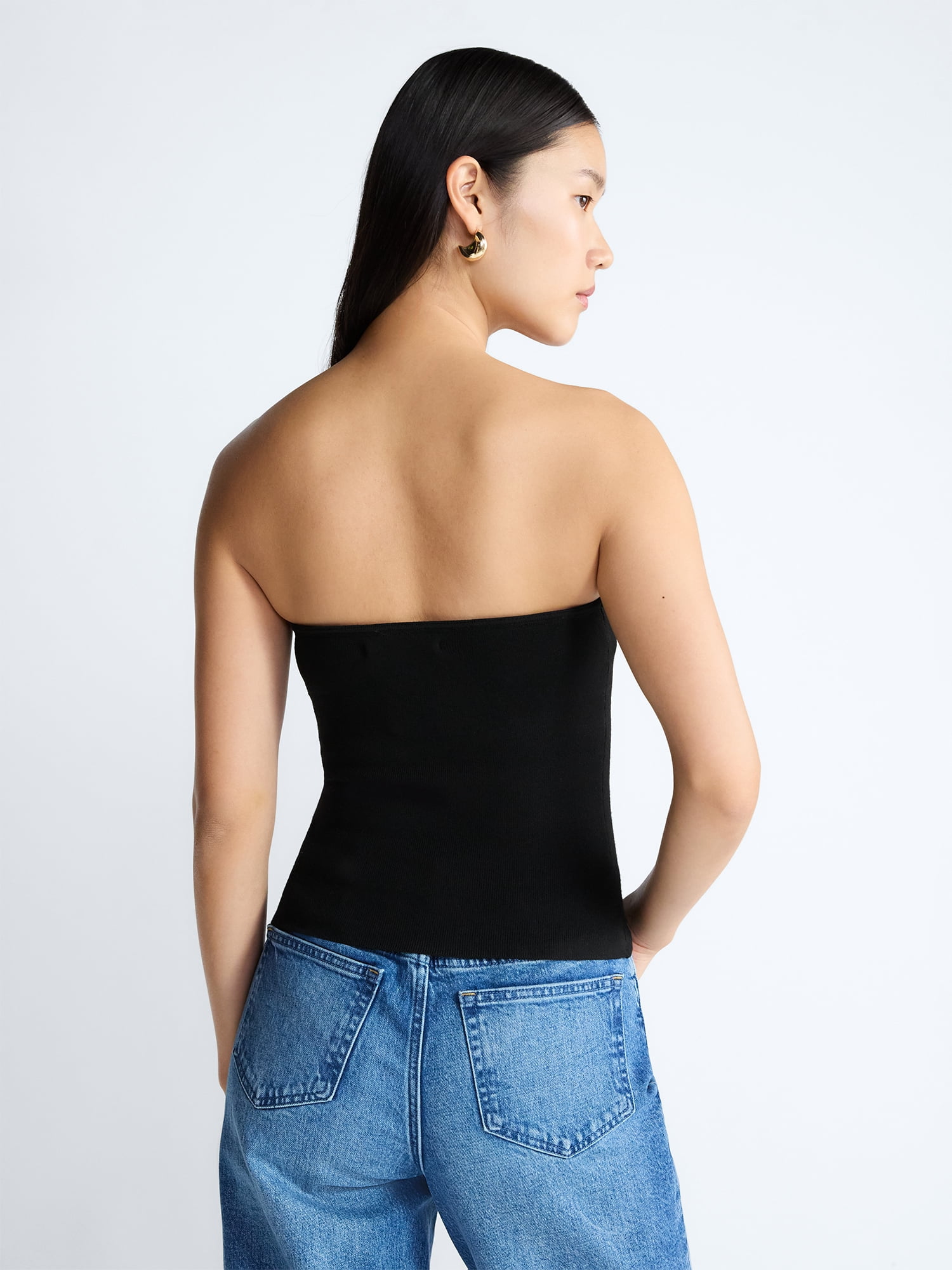 Devil Wears Prada Scoop Collection Women’s Tube Top, Sizes XS-4X