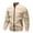 Beige, variant on Border Spring And Autumn Jacket For Men Simple Youth Zipper Bag