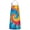 Colorful Rainbow Tie, variant on Colorful Rainbow Tie Dye Spiral Pattern Apron-Garden Aprons for Women with Pockets-Cotton Linen Waterproof Kitchen Cooking Gardening Aprons Adjustable for Kitchen,Cooking,BBQ and Salon 33x27 Inch