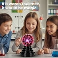 thumbnail image 5 of DAYBETTER 3 inch Plasma Ball Lamp, Touch Sensitive Plasma Globe Lamp with Lightning Effects, USB or Battery Powered, for Christmas, Party, Room Decor, 5 of 6