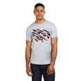 thumbnail image 4 of Captain America Mens Torn T-Shirt, 4 of 4