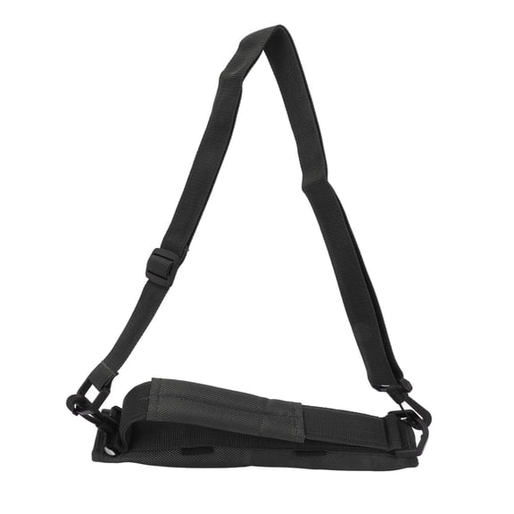 Yajisi Portable Mini Golf Club Bag – Lightweight, 3‑5 Pole Capacity, Comfortable Handheld & Shoulder Strap, Strong Hook‑Loop Fastener, Durable Nylon Buckles – Black