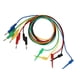 thumbnail image 4 of P1045 5Pcs 4mm 1m Stackable Banana Plug to Test Clip Multimeter Test Lead Cable Wire Accessory, 4 of 5
