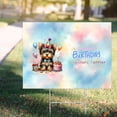 thumbnail image 4 of Happy Birthday Cute Puppy Yorkshire Terrier with Cake Gifts Party Hat Yard Sign Yorkie Dog Lover Gifts Outdoor Home Lawn Garden Porch Decor - 00029, 4 of 5