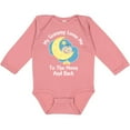 thumbnail image 3 of Inktastic Grammy Loves Me Moon and Back Boys or Girls Long Sleeve Baby Bodysuit, 3 of 5