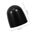 thumbnail image 2 of unbranded 4Ud Tapas Decorativas Para Tornillos De Inodoro Negro Para Hogar Multifuncional, 2 of 8