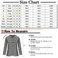 thumbnail image 3 of Women's Cotton Linen 3/4 Long Sleeve Button Down Linen Blouse Women Plus Size Summer Loose Beach Shirts, 3 of 4