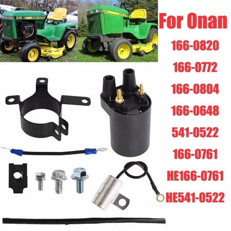 Ignition Coil Replacement Kit for Onan Cummins 166-0772 RV Generator 146-0643 US