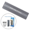 thumbnail image 1 of Carcasa de Aluminio Soledad M.2 USB 3.1 10 Gbps Tamaño 2230/2242/2260/2280, 1 of 10