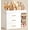All White, variant on HBlife Makeup Organizer Countertop with Brush Holder, Vanity Bathroom Organizers with Drawers, All White