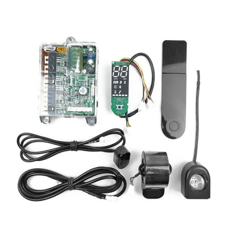 Anself Electric Scooter Motherboard Controller 36V Main Board Controller Digital Display with Front and Rear Compatible with M365PRO Electric Scooters