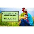 thumbnail image 3 of Nicky Bigs Novelties Fuzzy Chicken Hat Mask Costume Accessory, One Size, 3 of 8