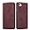 Wine Red, variant on Case for iPhone SE(5G) 2022 iPhone 7 iPhone 8 iPhone SE 2020, Premium PU Leather Flip Folio Protective Case TPU Bumper with Kickstand Card Slot Holder Hidden Magnetic Closure Cover - Wine Red