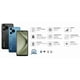 thumbnail image 4 of Celular Desbloqueado Android 4G LTE 64gb 4gb Ram Octacore 1.6 Ghz Pantalla 6.6 Notch Funda Soporta Juegos Desbloqueo Facial Novus 65 Azul, 4 of 6