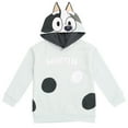 thumbnail image 3 of Bluey Toddler Boys Fleece Matching Family Cosplay Pullover Hoodie Infant to Little Kid, 3 of 5