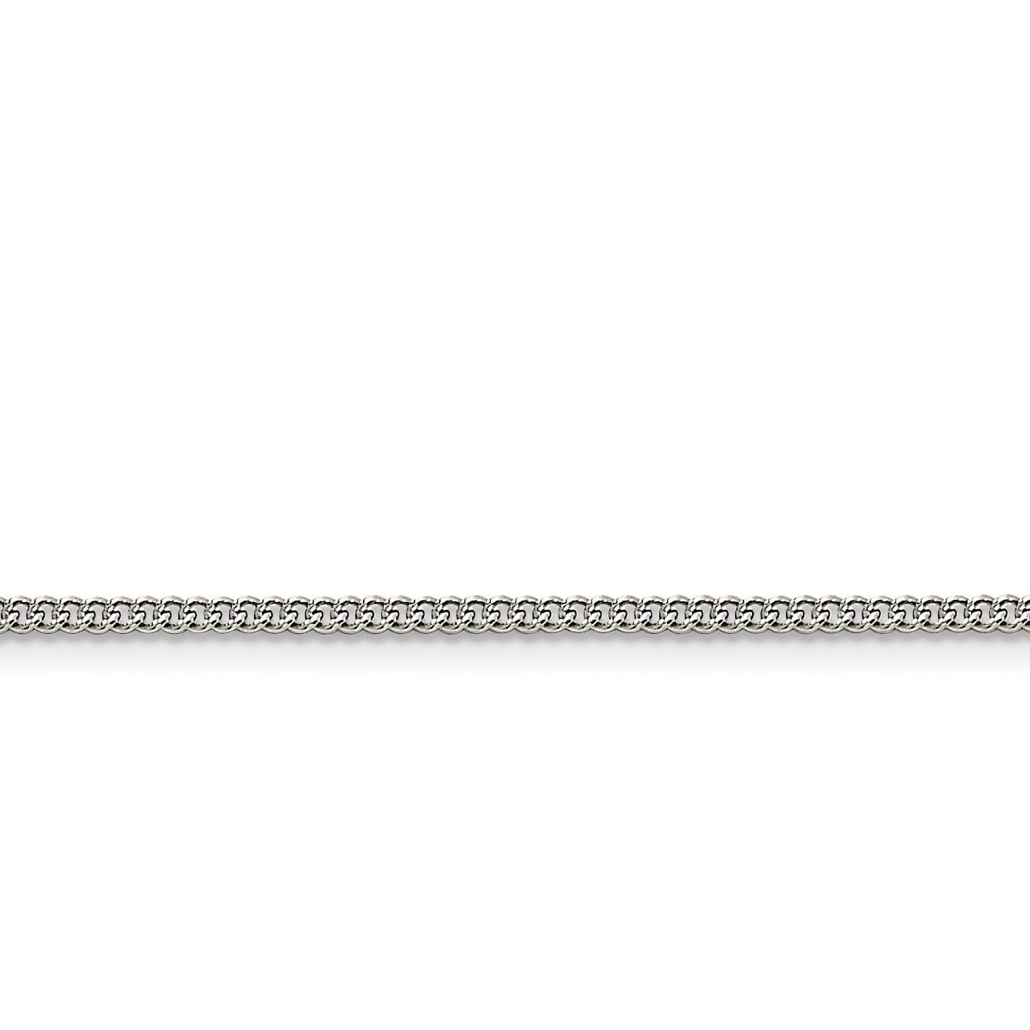 Chisel Stainless Steel 2.25mm 20in Round Curb Chain Necklace