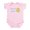 Petal Pink, variant on CafePress - First Easter Infant Bodysuit - Baby Light Bodysuit, Size Newborn - 24 Months