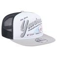 thumbnail image 3 of Men's New Era White/Gray New York Yankees Retro Script Trucker 9FIFTY Snapback Hat, 3 of 6