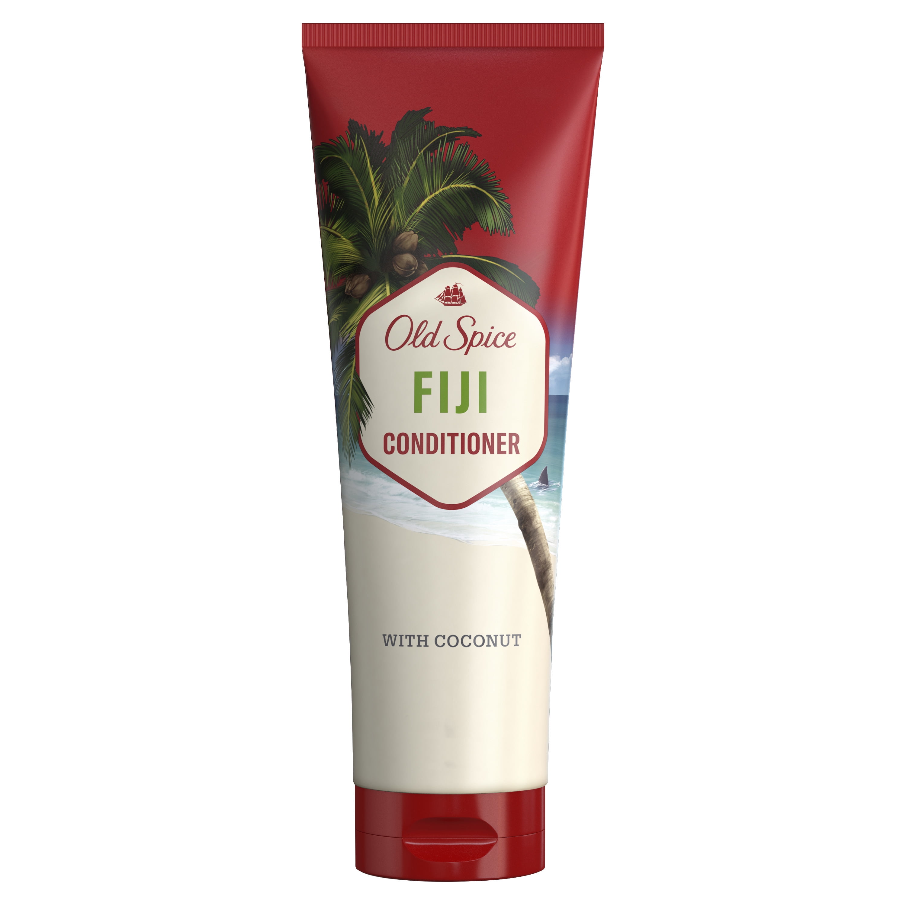 Old Spice Fiji Moisturizing Conditioner with Coconut for Men, for All Hair Types, 8 fl oz
