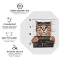 thumbnail image 4 of Balery 6 Pcs Cat Holding Mugshot Signleather Coasters Set, Drink Table Cup Coasters For Living Room Kitchen Coffee Decor, 4 of 9
